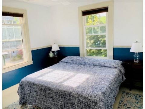Bedroom with King size bed 