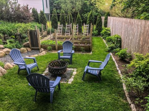 Garden area 