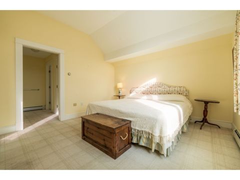 Second floor bedroom suite with abundant closet space, and a private bath with a tub/shower